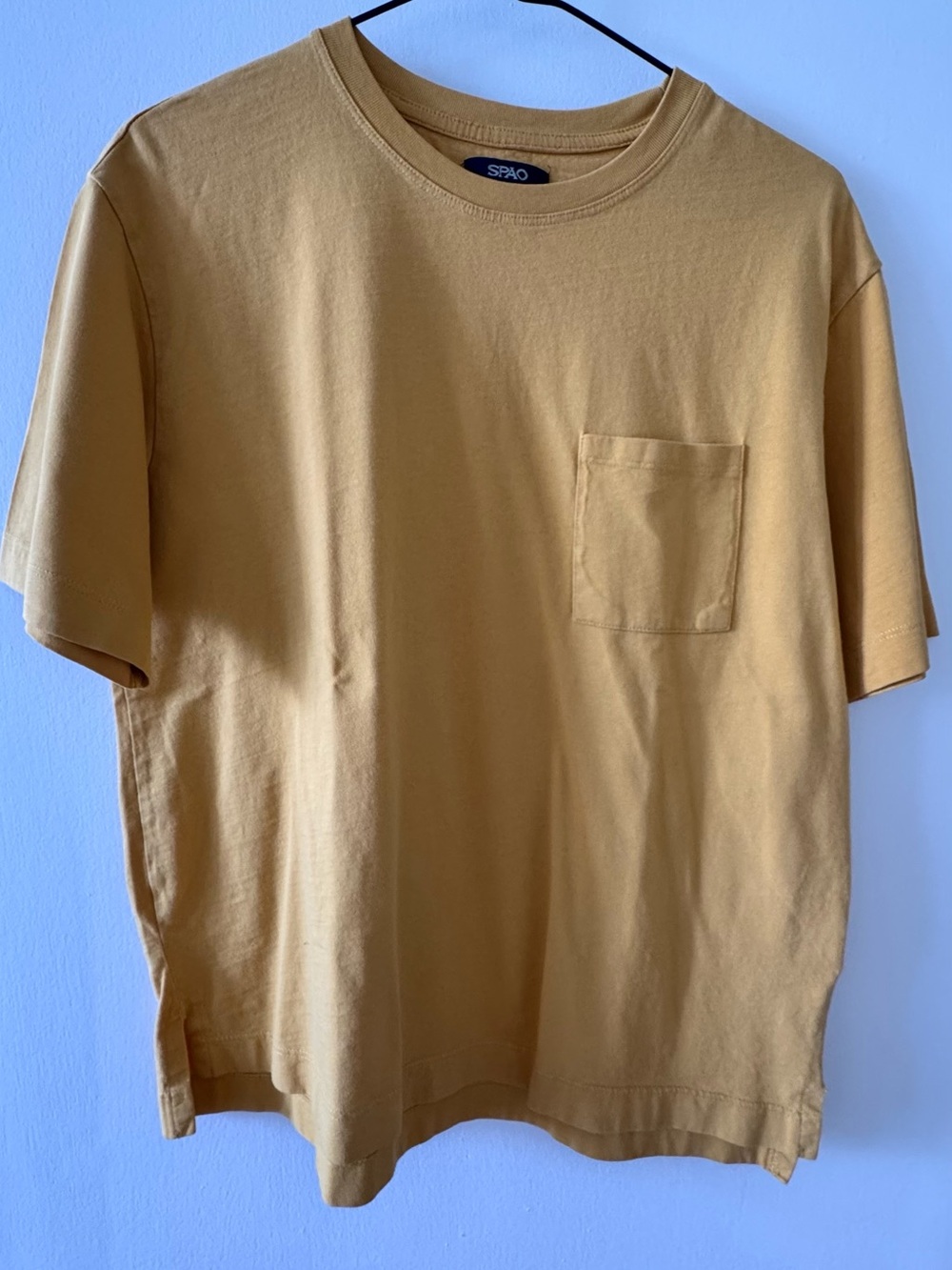 Men’s Mustard Pocket T-Shirt
